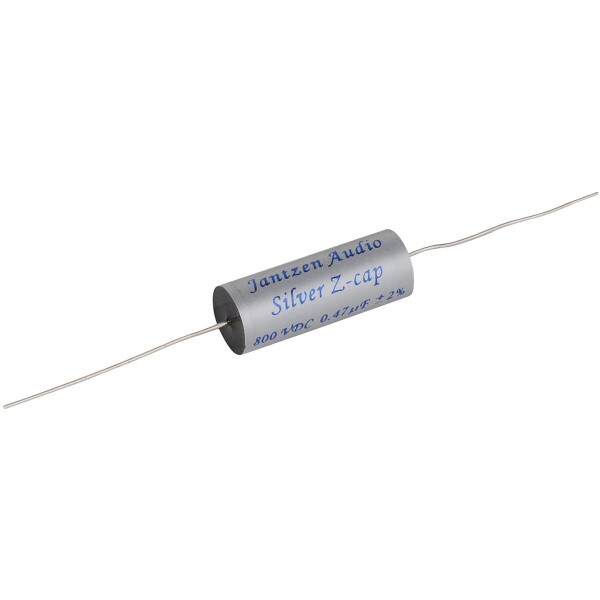 Main product image for Jantzen 0618 0.47uF 800V Silver Z-Cap Crossover Capacitor027-758